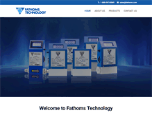 Tablet Screenshot of fathoms.com